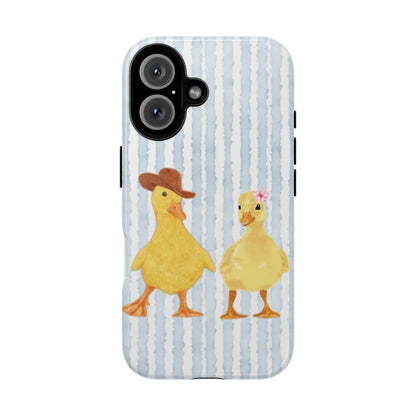Cowboy Duck iPhone Case, Cute Western Duck Phone Cover — image 5