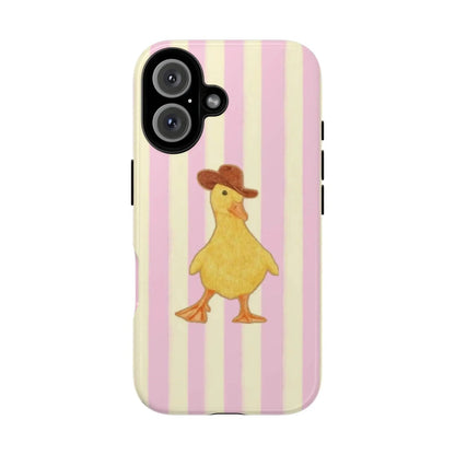 Cowboy Duck iPhone Case, Cute Western Duck Phone Cover — image 8