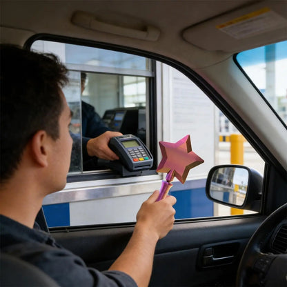 "Magic Pay" Credit Card Wand | 3D Printed Star Tap-to-Pay Wand for Checkout — image 6