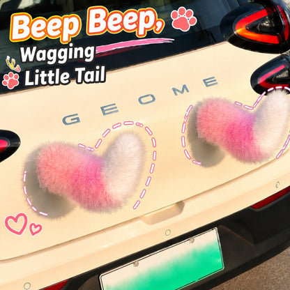 Rechargeable Remote-Controlled Fluffy Tail for E-Scooters & Cars — image 1
