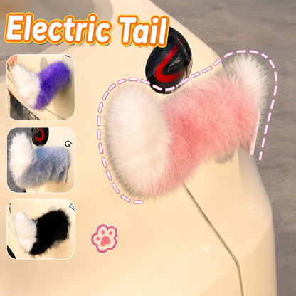 Rechargeable Remote-Controlled Fluffy Tail for E-Scooters & Cars — image 3