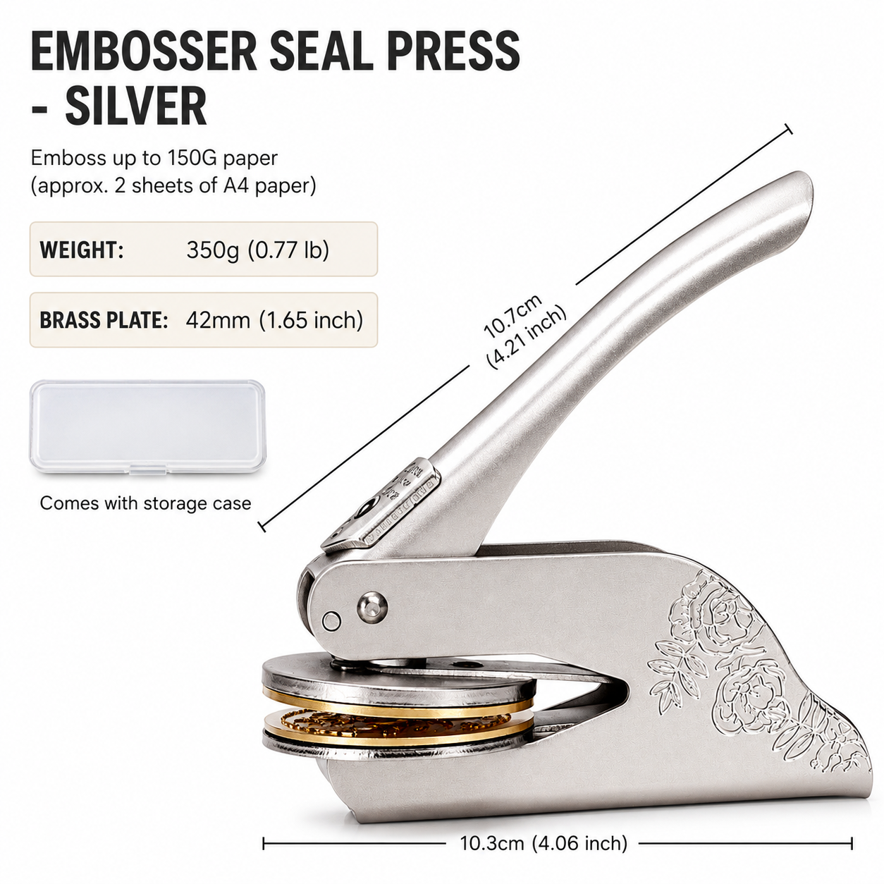 Personalized Library Book Embosser – Custom Name Stamp — image 28