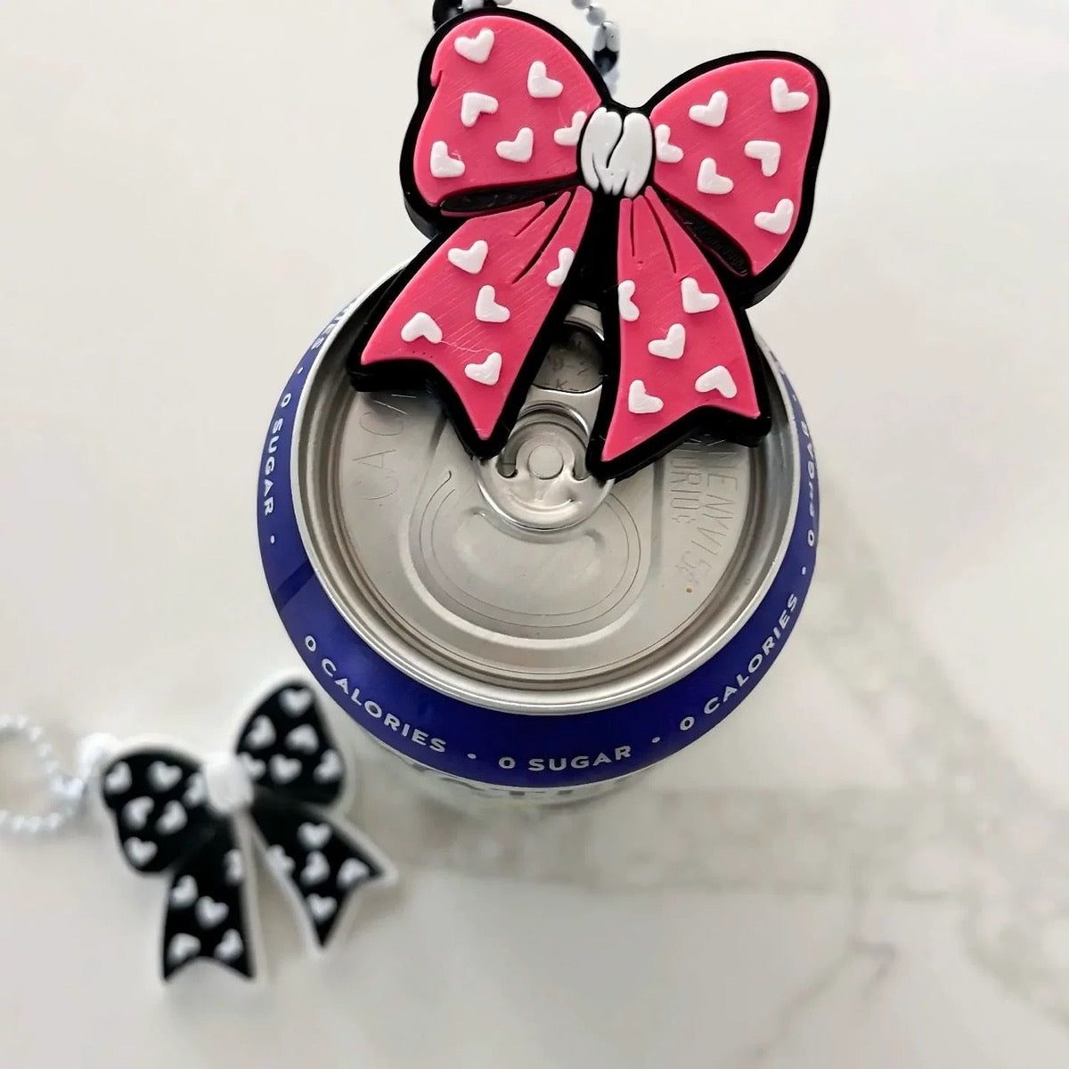 Coquette Bow Cup Keychain Bottle Opener — image 5