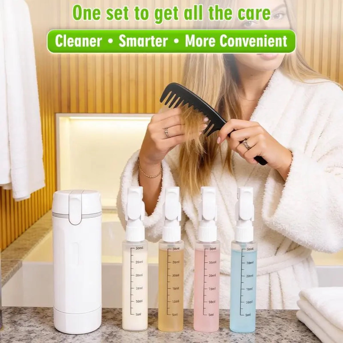 4-in-1 Leak-Proof Travel Dispenser Set — image 4