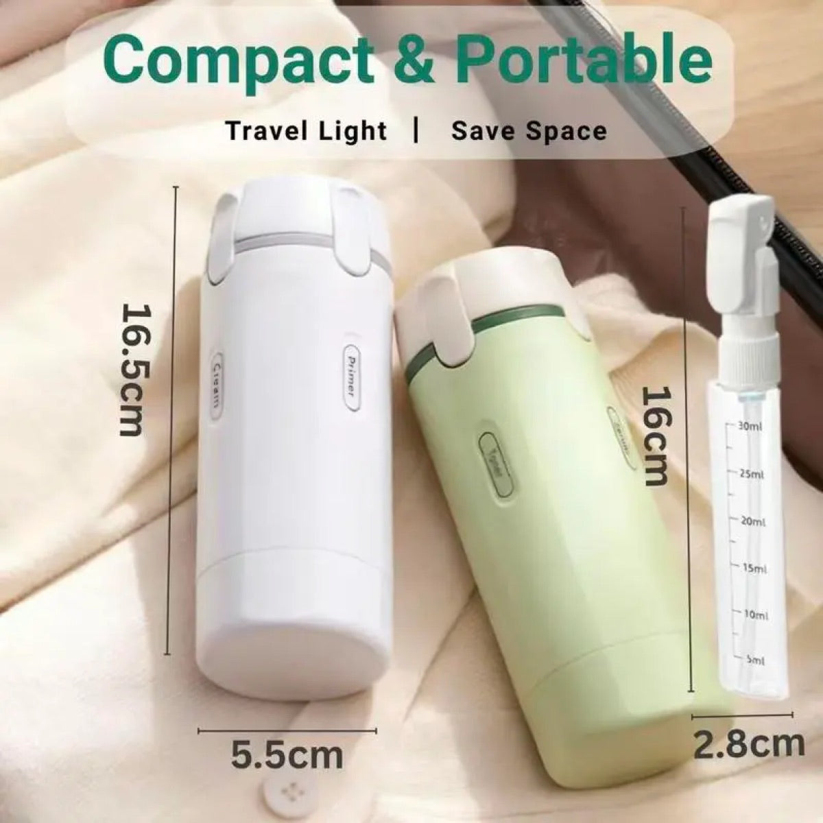 4-in-1 Leak-Proof Travel Dispenser Set — image 5