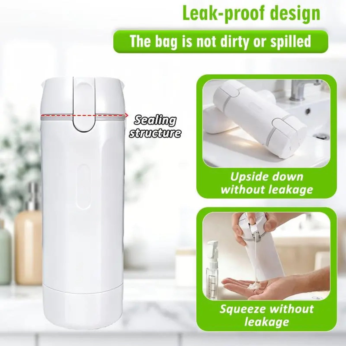 4-in-1 Leak-Proof Travel Dispenser Set — image 7