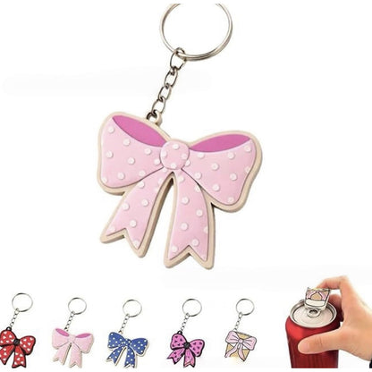 Coquette Bow Cup Keychain Bottle Opener — image 9