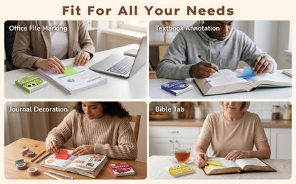 Glittery Transparent Pull-Out Sticky Notes — 12 Boxes / 960 Sheets — image 19