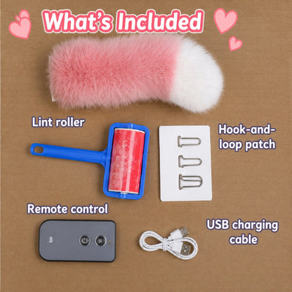 Rechargeable Remote-Controlled Fluffy Tail for E-Scooters & Cars — image 11