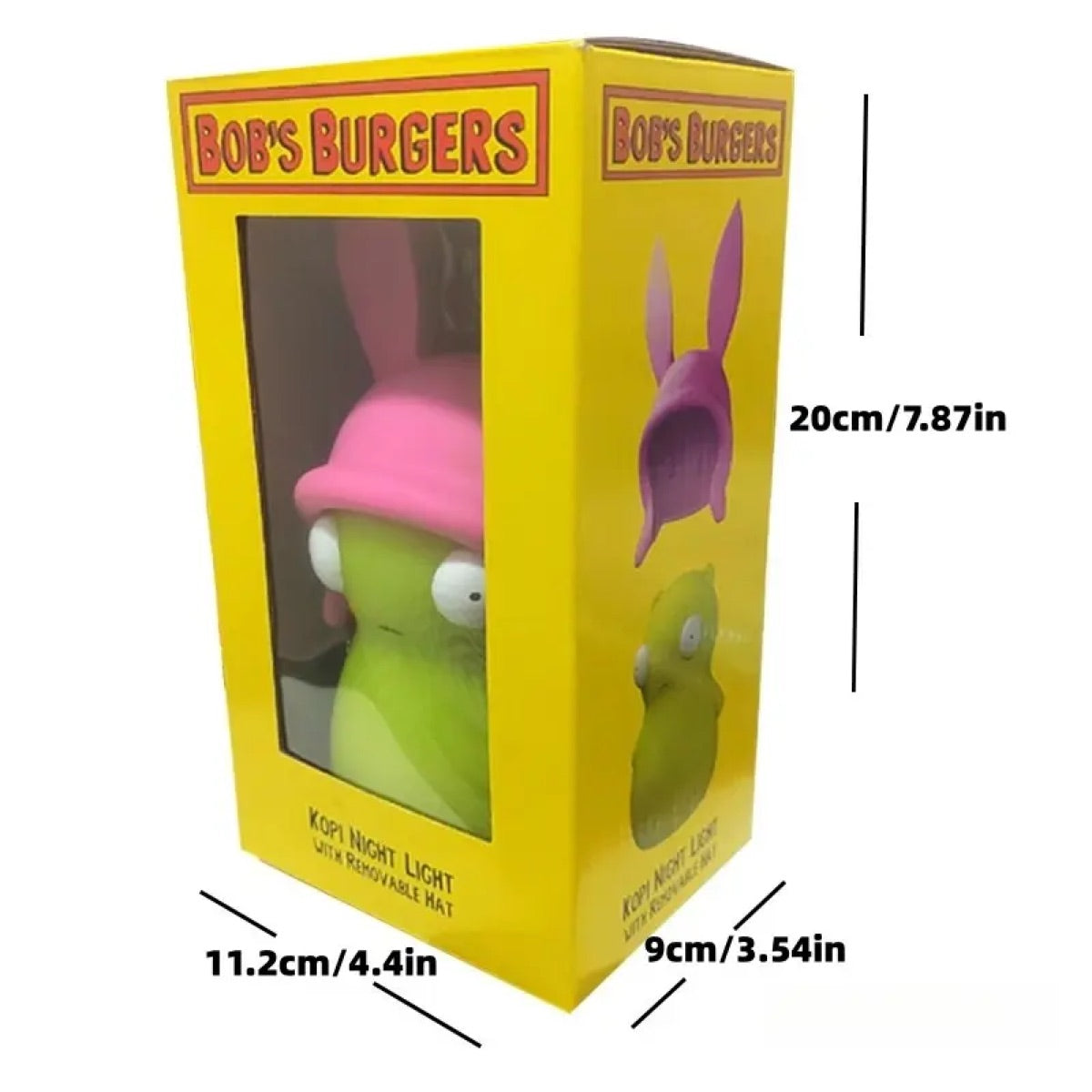 1PC Bob's Burgers Louise Glow-in-the-Dark Figure Collectible Model Ornament — image 2
