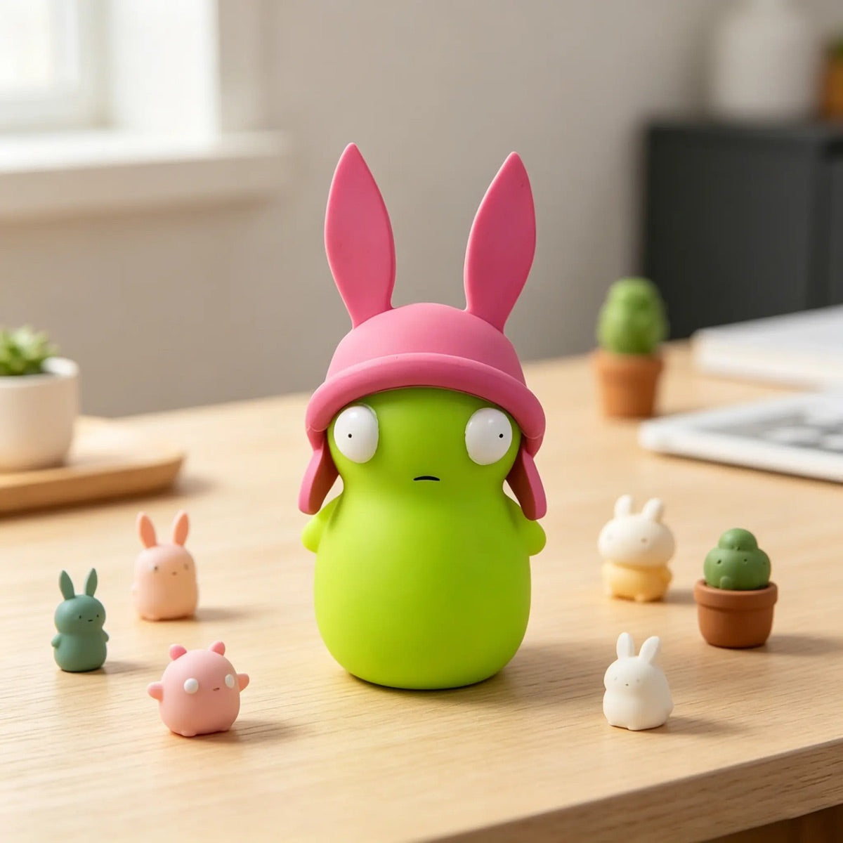1PC Bob's Burgers Louise Glow-in-the-Dark Figure Collectible Model Ornament — image 3