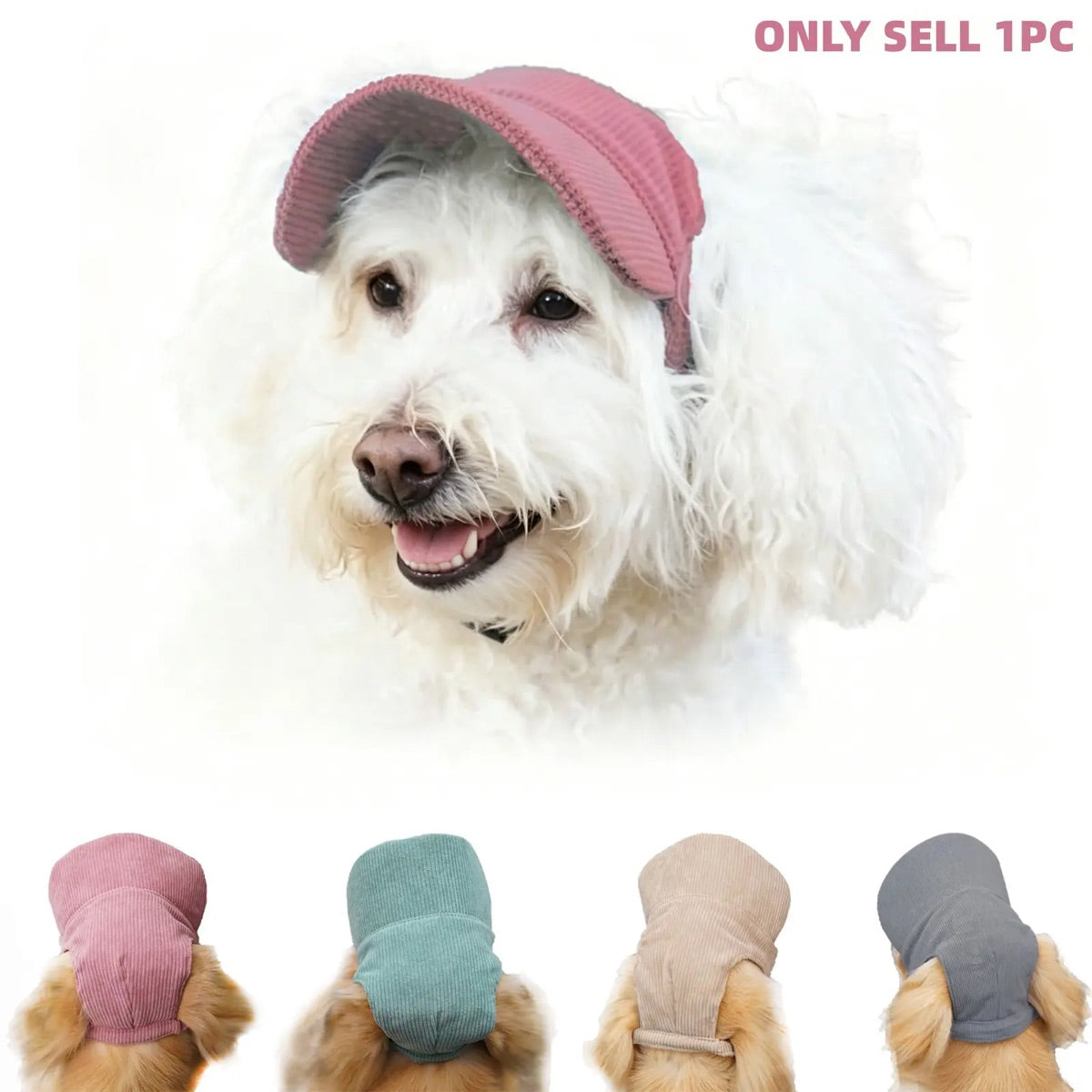 Pet Baseball Cap, Outdoor Sun Protection Pet Hat, Breathable Pet Headwear for Small Medium Large Dogs & Cats, Pet Supplies — image 1