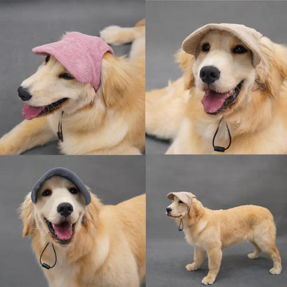 Pet Baseball Cap, Outdoor Sun Protection Pet Hat, Breathable Pet Headwear for Small Medium Large Dogs & Cats, Pet Supplies — image 3