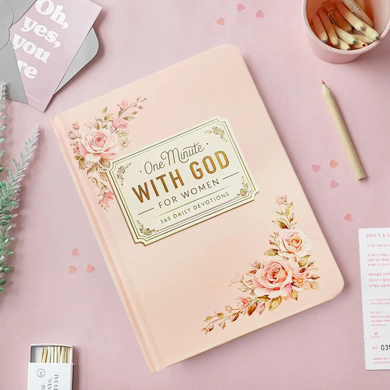 "One Minute with God" 365-Day Women's Devotional Journal - Portable Daily Reflections — image 3