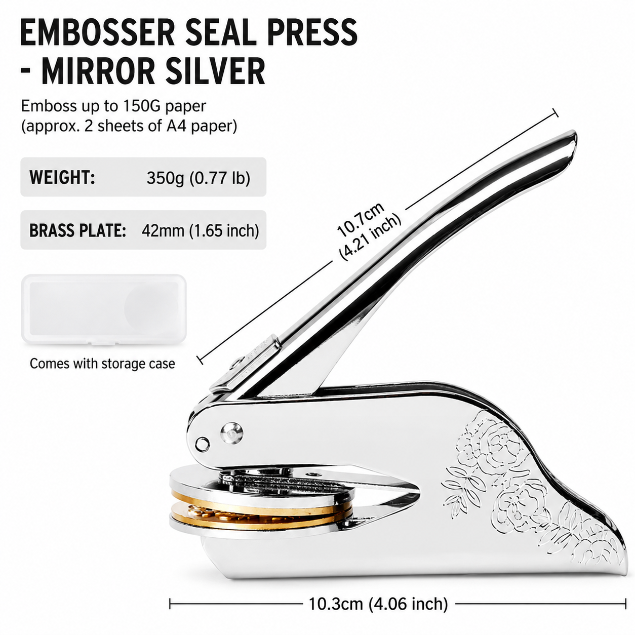 Personalized Library Book Embosser – Custom Name Stamp — image 31