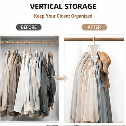 12-Hook Rotating Closet Organizer Hanger — source image 3