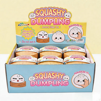 "Mystery Dumpling" Kawaii Squishy | Soft TPR Stress Relief Sensory Toy — image 5