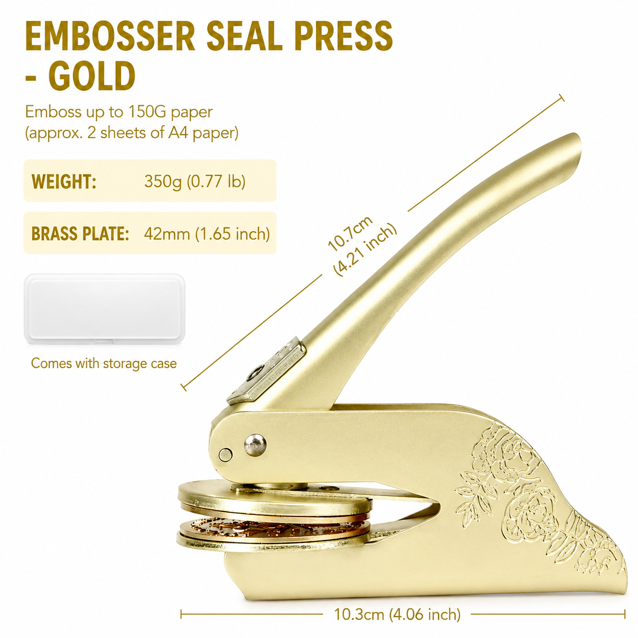 Personalized Library Book Embosser – Custom Name Stamp — image 29
