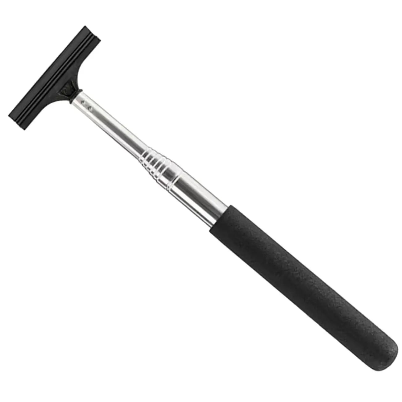 Car Rearview Mirror Wiper, Retractable Car Side Mirror Squeegee with Long Handle — image 1