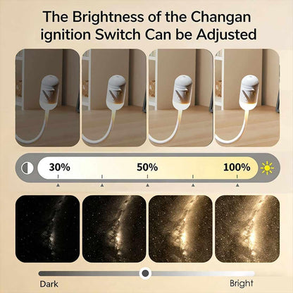 2-in-1 Galaxy Projector Night Light – 360° Adjustable — source image 5