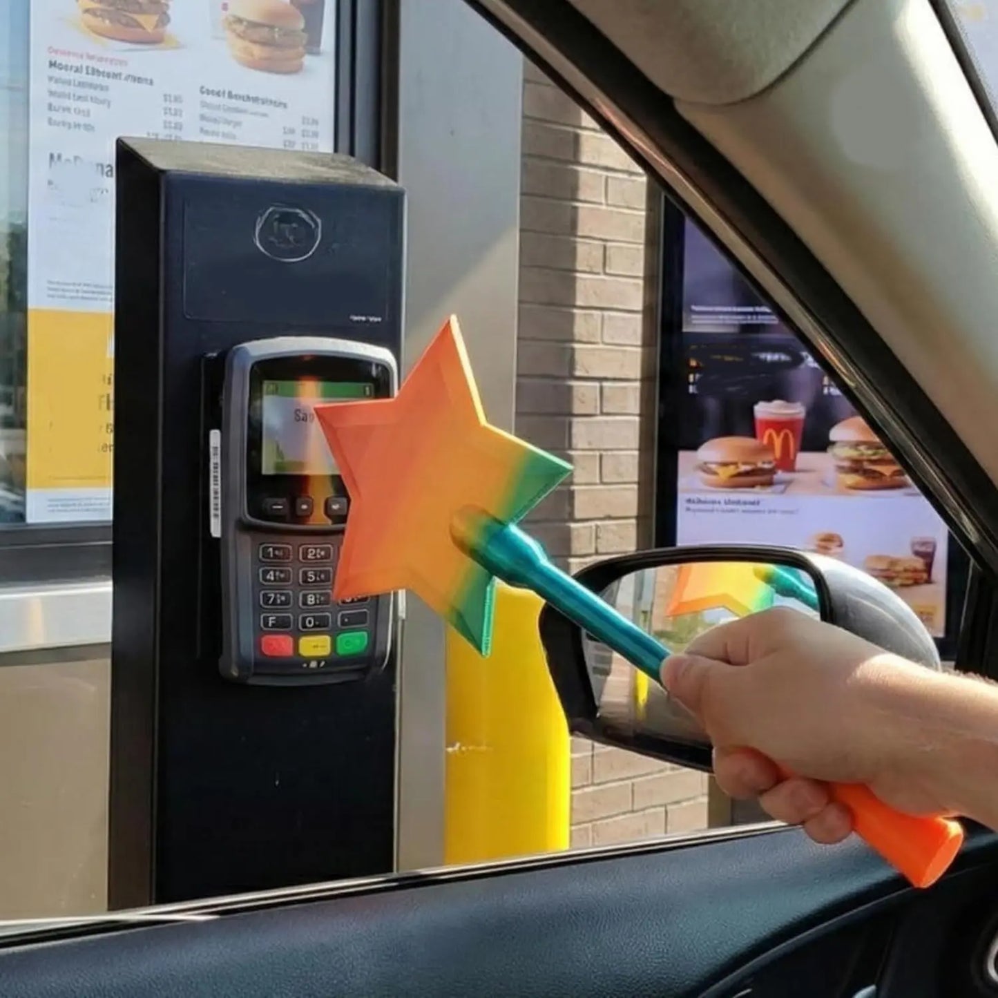 "Magic Pay" Credit Card Wand | 3D Printed Star Tap-to-Pay Wand for Checkout — image 5