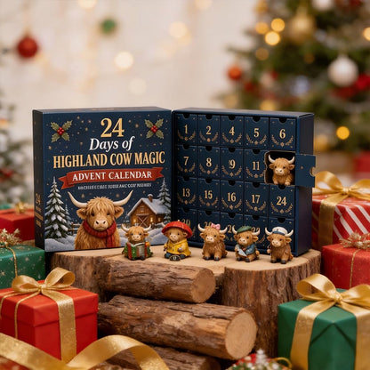 Highland Cow Advent Calendar — 24 Mini Figures — image 5