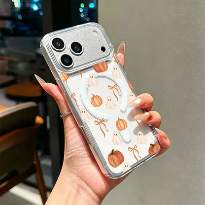Ghost & Pumpkin Magnetic iPhone Case — image 5