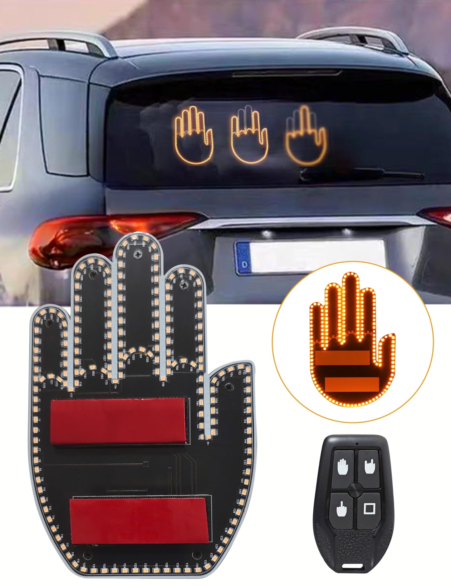 GestureGlow Remote-Control Car LED — image 1