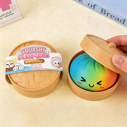 "Mystery Dumpling" Kawaii Squishy | Soft TPR Stress Relief Sensory Toy — image 1