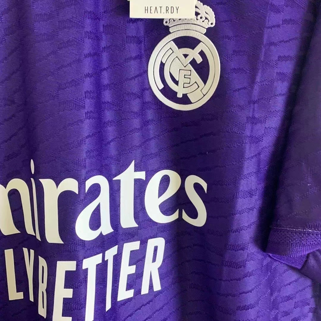 Luka Modric #10 Real Madrid Away Purple Jersey Fans version