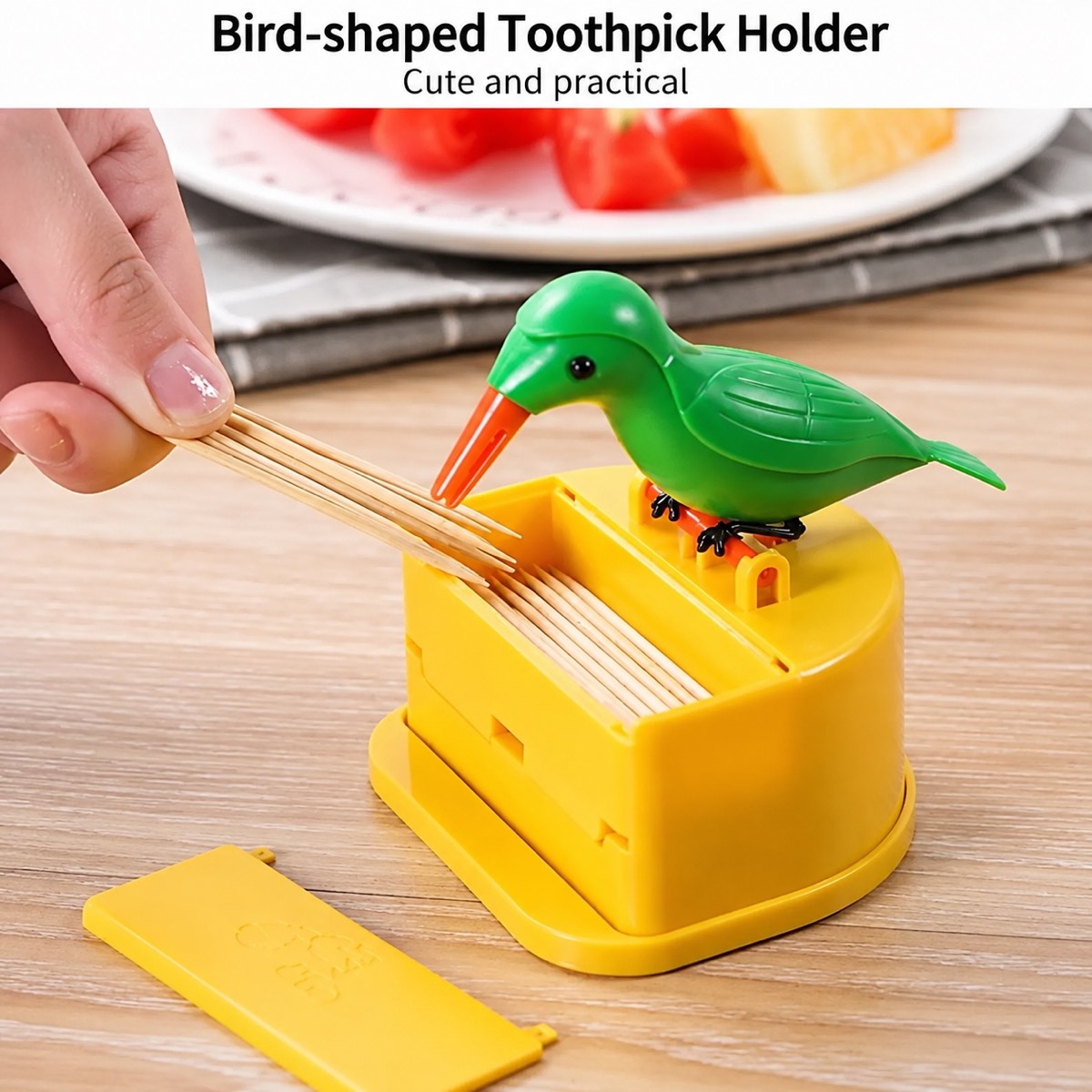 Automatic Bird Toothpick Dispenser for Tabletop Serving — image 3