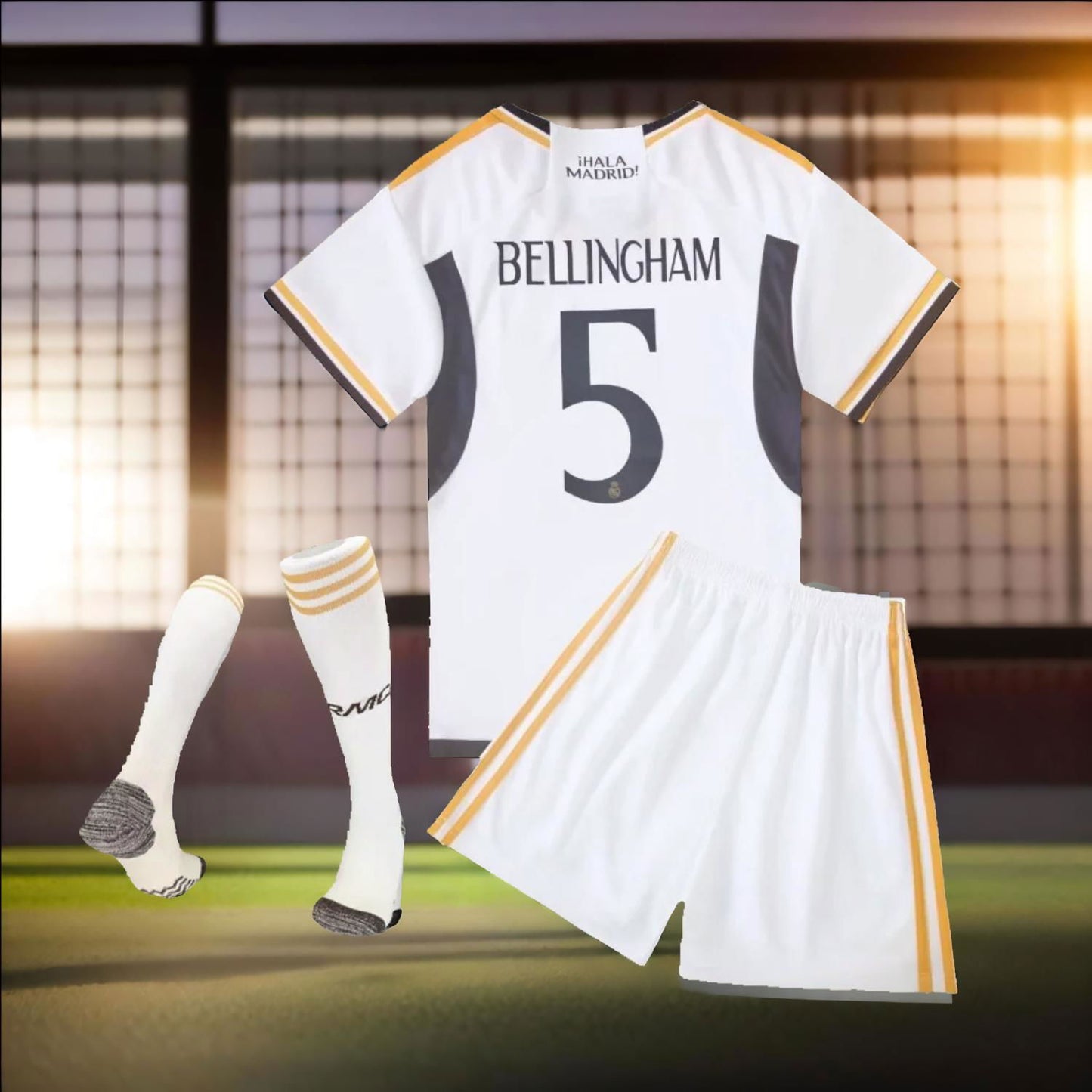 Real Madrid 2023/24 Bellingham #5 KIDS Jersey