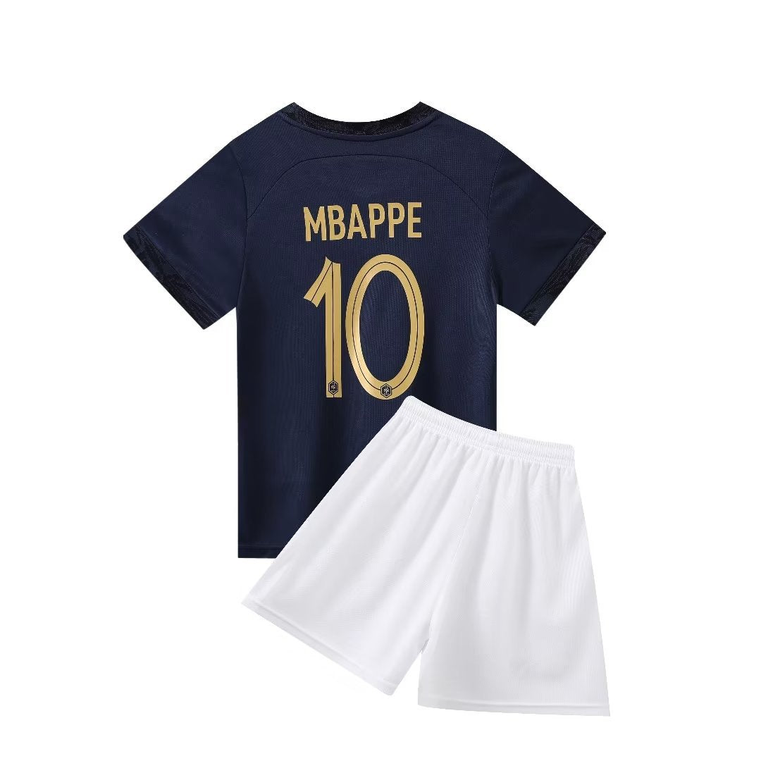 Mbappe #10 France National Team Jersey Set