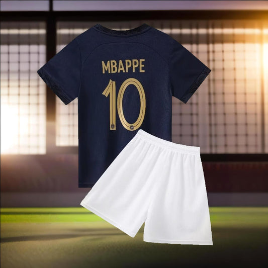 Mbappe #10 France National Team Jersey Set