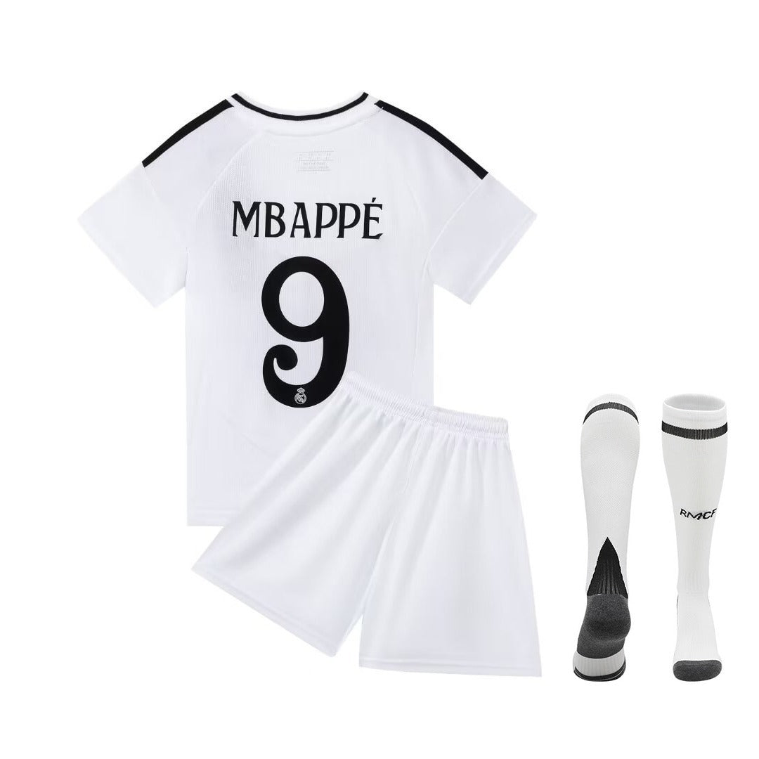 Real Madrid Mbappe #9 Jersey Set