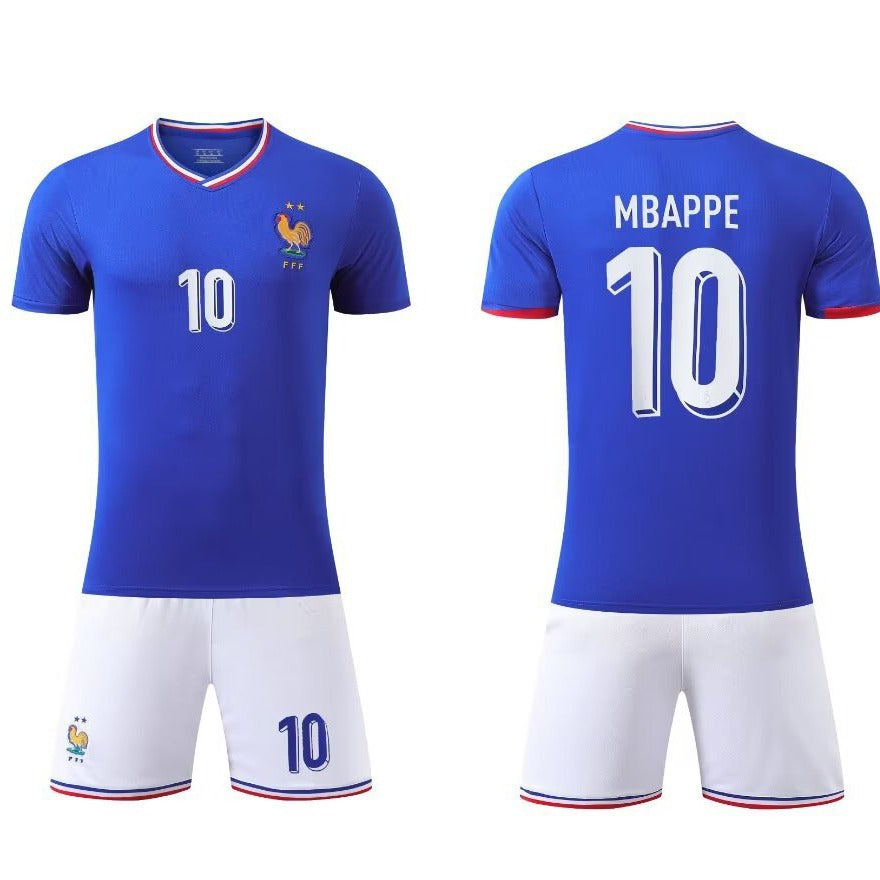 Mbappe #10 France National Team 2024-2025 Jersey Set