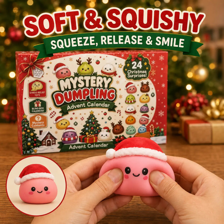 Christmas Dumpling Squishy Advent Calendar – 24 Days — product image 1