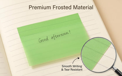 Glittery Transparent Pull-Out Sticky Notes — 12 Boxes / 960 Sheets — image 16