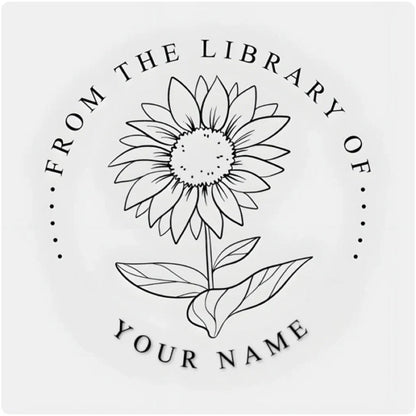 Personalized Library Book Embosser – Custom Name Stamp — image 7