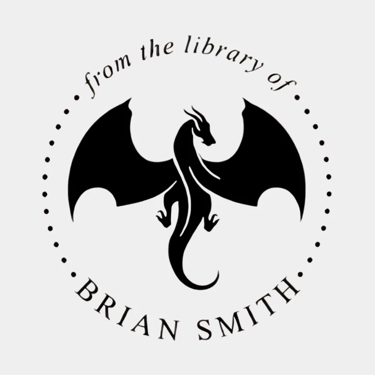 Personalized Library Book Embosser – Custom Name Stamp — image 8