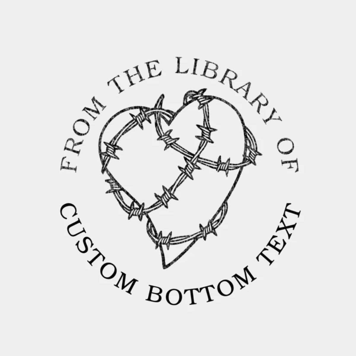 Personalized Library Book Embosser – Custom Name Stamp — image 11