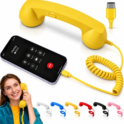 Retro Wired Phone Handset — USB-C / 3.5mm — image 16