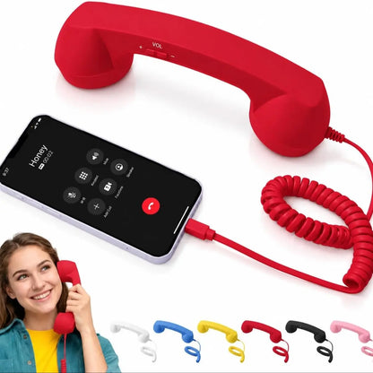 Retro Wired Phone Handset — USB-C / 3.5mm — image 13