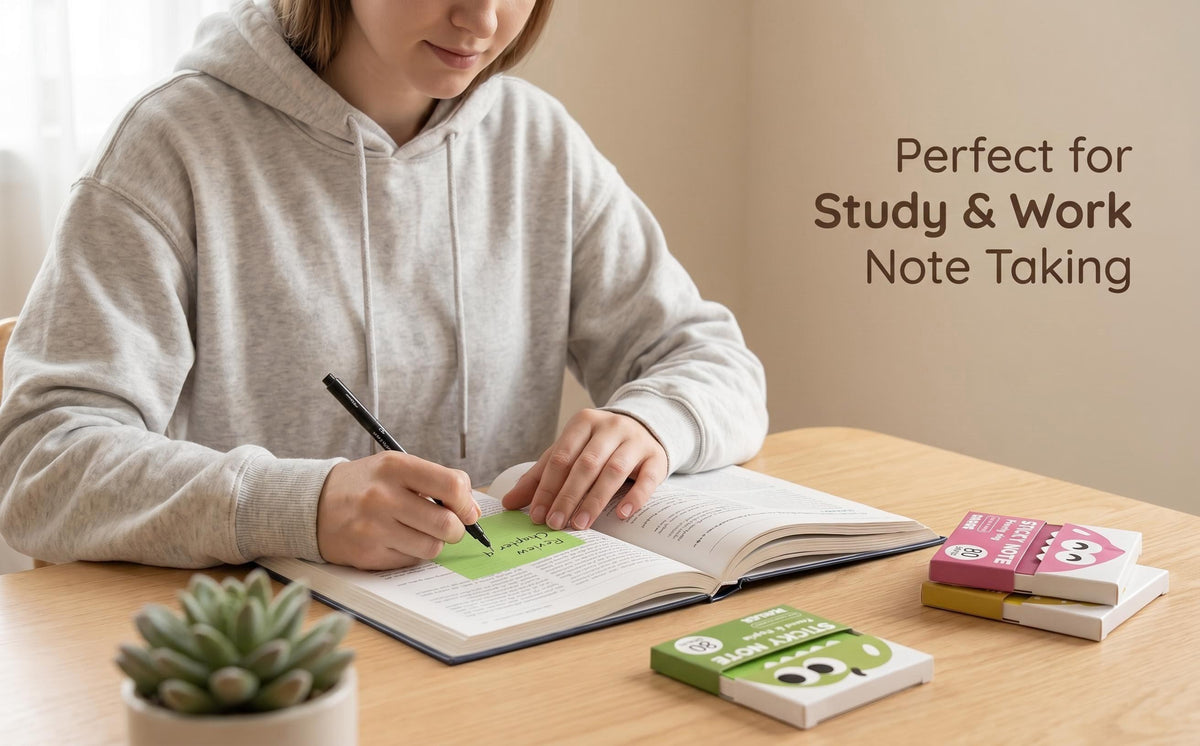 Glittery Transparent Pull-Out Sticky Notes — 12 Boxes / 960 Sheets — image 18