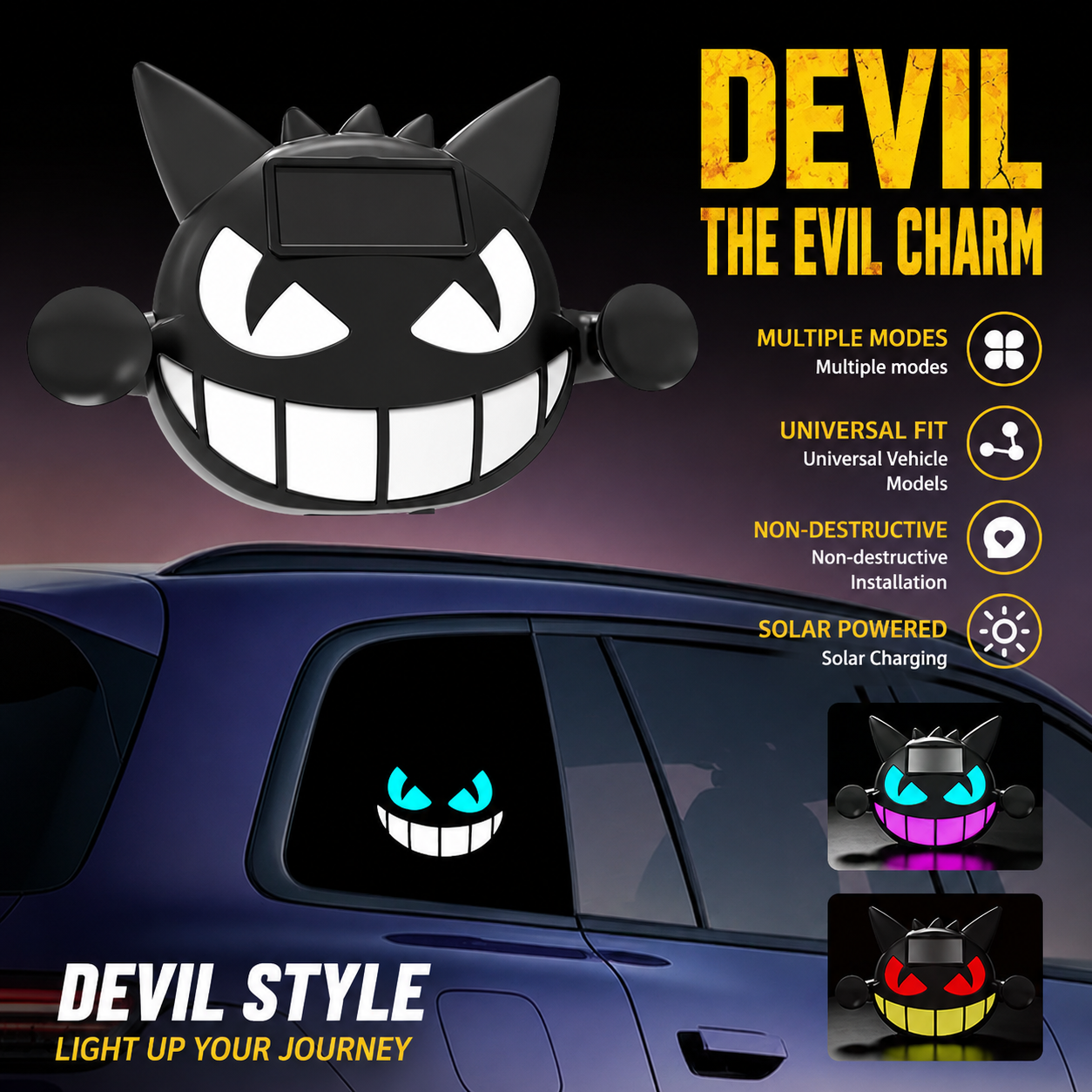 Little Devil Solar Car Light — image 2