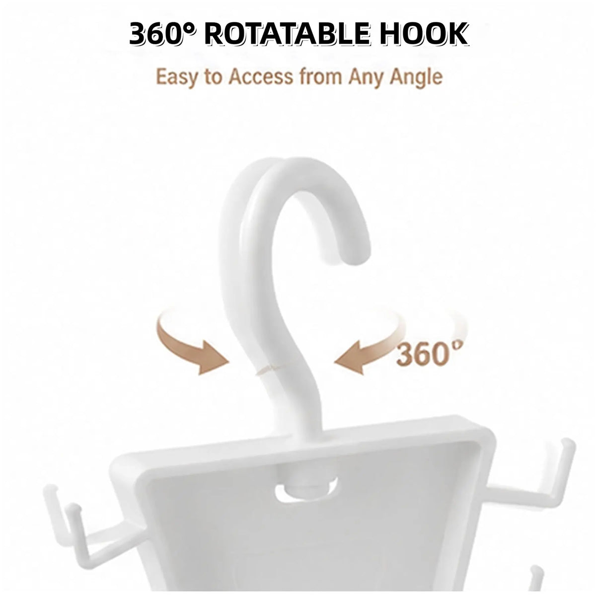 12-Hook Rotating Closet Organizer Hanger — source image 9