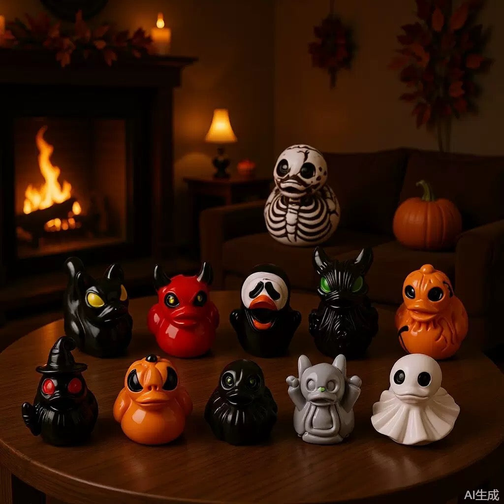 Spooky Mini Duck Figurines — Set of 50 — image 2
