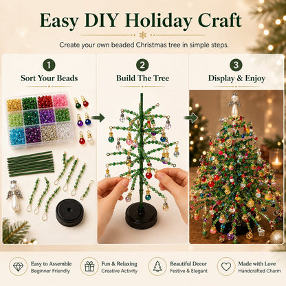 DIY Beaded Christmas Tree Kit — image 3