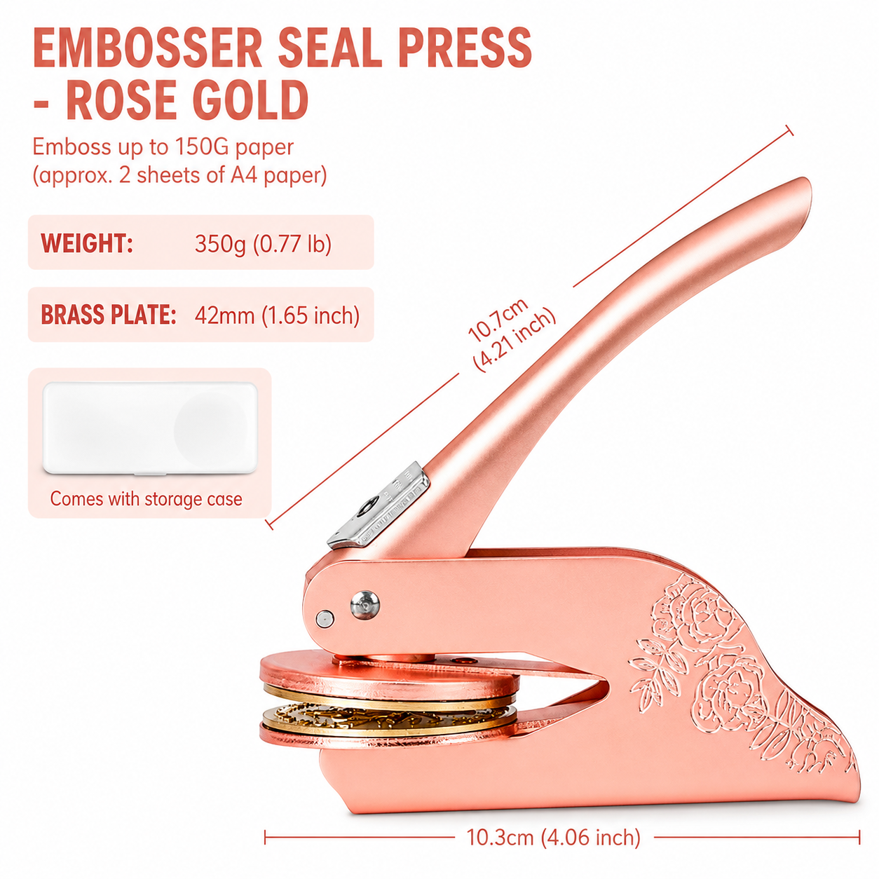 Personalized Library Book Embosser – Custom Name Stamp — image 30