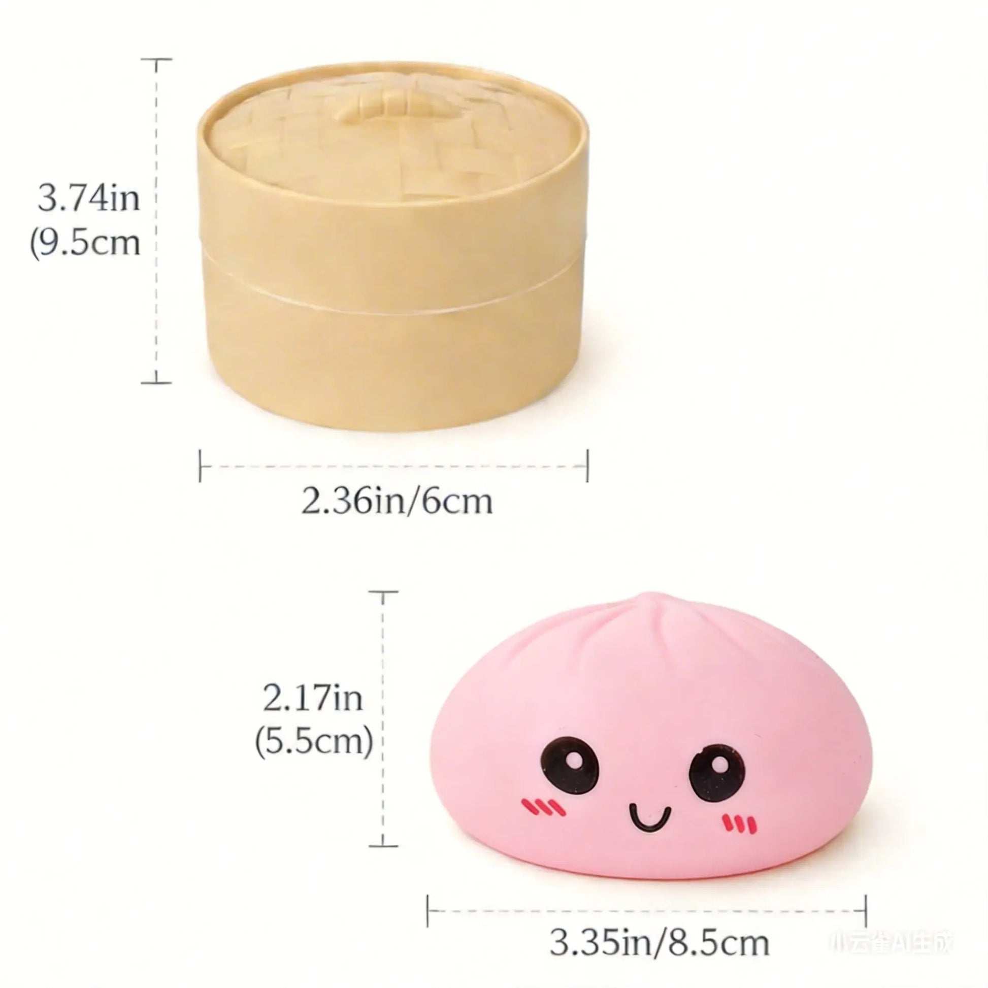 "Mystery Dumpling" Kawaii Squishy | Soft TPR Stress Relief Sensory Toy — image 4